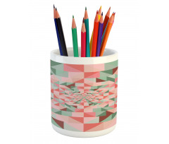 Geometry Shapes Pastel Pencil Pen Holder