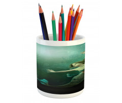 Mermaid Undersea Pencil Pen Holder