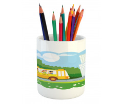 Children on Their Way Pencil Pen Holder