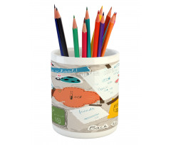 Back to School Learning Pencil Pen Holder