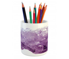 Geological Minerals Nature Pencil Pen Holder