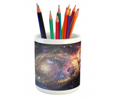 Cosmic Sky Color Transitions Pencil Pen Holder