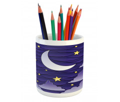 Sky at Night Dreamy Pencil Pen Holder