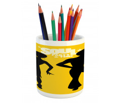 Soul Party Time Typography Pencil Pen Holder