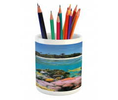 Underwater View Pencil Pen Holder