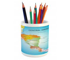 Cities in America Pencil Pen Holder