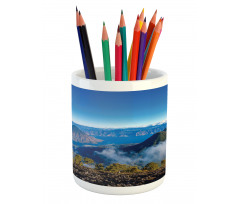 Lake Atitlan View Pencil Pen Holder