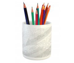 Faded Stains and Spots Art Pencil Pen Holder