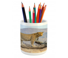 Blurred Background Fierce Pencil Pen Holder