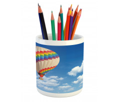 Colorful Hot Air Balloon Pencil Pen Holder