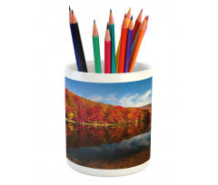 National Forest Scenery Pencil Pen Holder