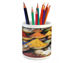 Colorful Kitchen Ingredients Pencil Pen Holder