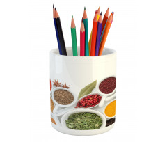 Overview of Colorful Aromas Pencil Pen Holder