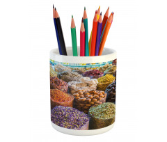 Colorful Dried Ingredients Pencil Pen Holder