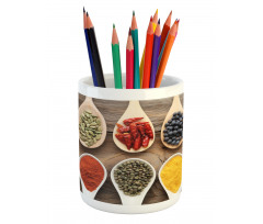 Spoonful of Aromatic Items Pencil Pen Holder