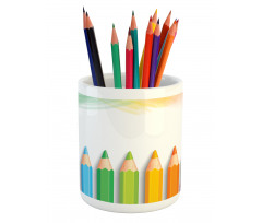 Realistic Colorful Pencils Pencil Pen Holder