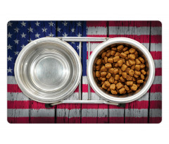 July Fourth Freedom Day Pet Mat