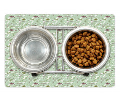 Twigs Seeds Acorns Pine Cone Pet Mat