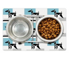 Simplistic Modern Terrier Pet Mat