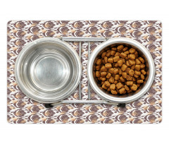 Oriental Ornate Grunge Pet Mat