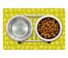 Ripe Citrus Vivid Drawing Pet Mat