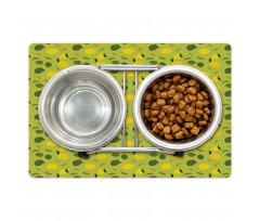 Vitamin C Colorful Graphic Pet Mat