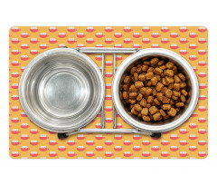 Little Cats in Mugs Pet Mat