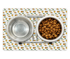 Alcohol Drink Mugs and Glasses Pet Mat