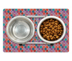 Oriental Rhombuses Pet Mat