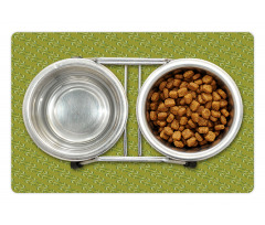 Vegetation Leaves Budding Pet Mat