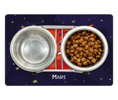 Mars Cartoon Character Pet Mat