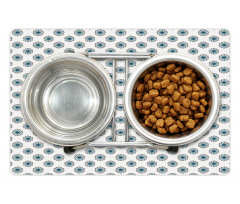 Circular Shaped Herbs Pet Mat