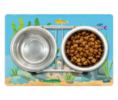 Exotic Fish and Seaweed Pet Mat