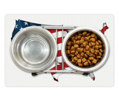 United States Flag Pet Mat
