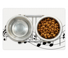 Graphic Design of Sounds Pet Mat