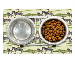 Wildlife Animals in a Forest Pet Mat