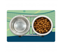 Females Competing Scene Pet Mat