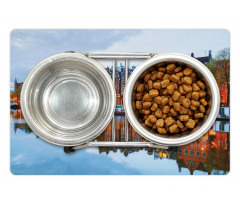 Dutch Houses and Amstel River Pet Mat