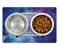 Star Clusters in Space Pet Mat
