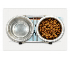 Single Cup Image Pet Mat