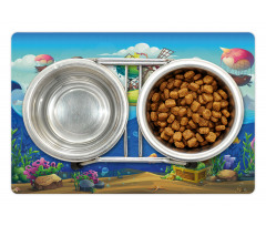 Undersea Treasure Pet Mat