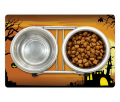 Haunted House Pet Mat