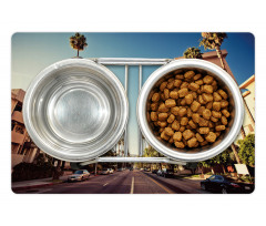 Beverly Hills Street View Pet Mat