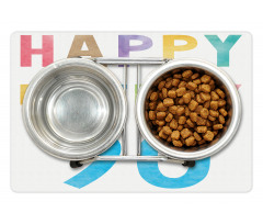 Happy 90th Birthday Pet Mat