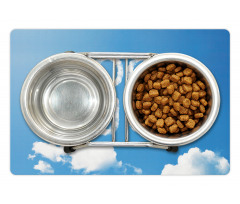 Message Sky Clouds Pet Mat