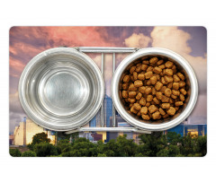 Dallas Skyline Pet Mat