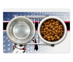 Baseball Player Stars Pet Mat