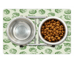 Green and Fresh Food Pet Mat