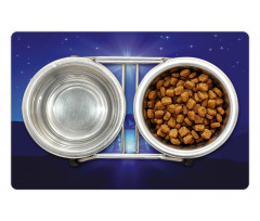 Night Sky and Bethlehem Pet Mat