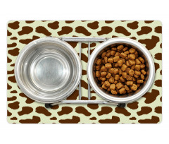 Cattle Skin with Spot Pet Mat